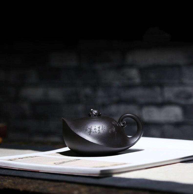 創(chuàng)意別致紫砂壺，個(gè)性手工美型外觀紫砂壺